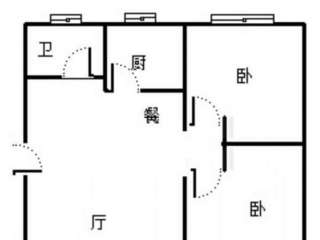 2室2廳1衛(wèi) 92平米 2室2廳1衛(wèi) 92平米
